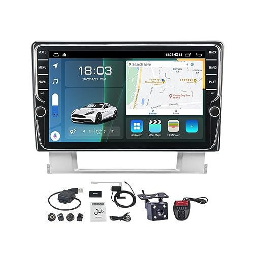 Autoradio Android compatible CarPlay avec commande vocale et tuner FM/AM - 2
