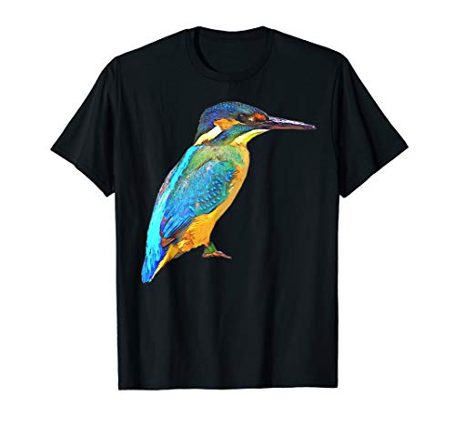 Kingfisher Bird Lover Designs Alcedinidae Kingfisher Birding T-Shirt