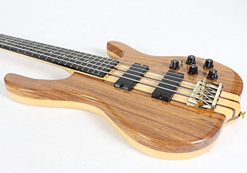 Slfdxdp Electric Guitar Neck Through 5 Five String Electric Bass Guitar Acoustic Steel String Guitars (Color : 1) #TOP3
