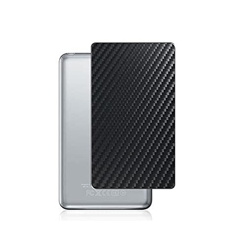 Puccy 2 Pack Back Screen Protector Film, compatible with iPod Classic Black Carbon TPU Guard Cover （ Not Tempered Glass/Not Front Screen Protectors ）