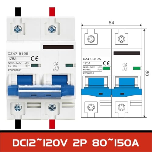 Disjoncteur miniature CC pour sécuriser la batterie de votre van aménagé