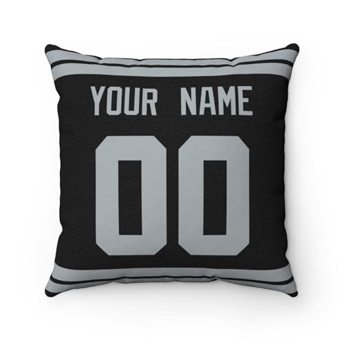 Image of ANTKING Throw Pillow 2 Pack Custom Any Name and Number Personalized Gift for Men Women Boys