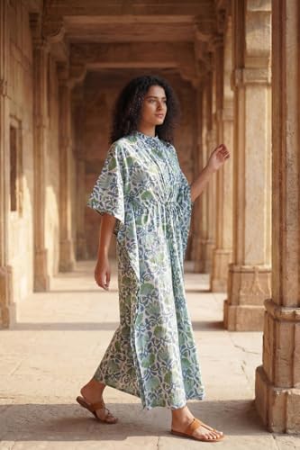 Image of Cotton Kaftan Dresses for Women |