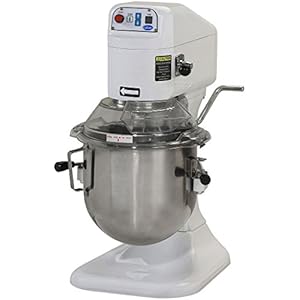 Globe SP08 8-Quart 3-Speed Countertop Planetary Mixer, Stainless Steel, 115 V, NSF