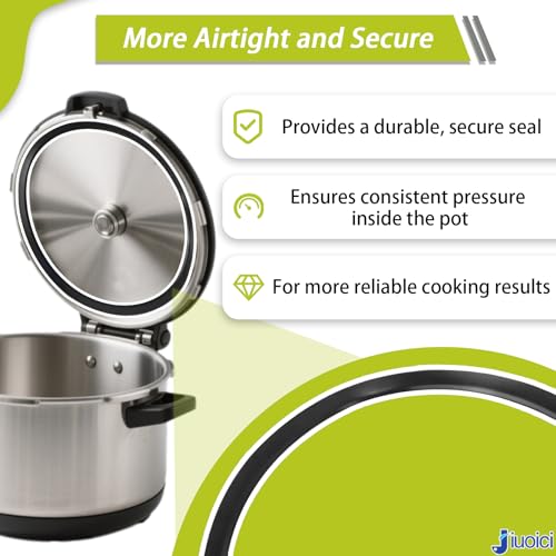 Upgraded S-9882 Pressure Cooker Gasket Canner Seal for Mirro 12qt/16qt/22qt Pressure Cooker M-0512 M-0522 M-0406 M-0416 M-0312 M-0526 M-0528 M-0622 Since 1983, 1 Pack