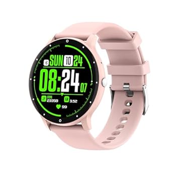 PEJE Smartwatch 1,39” （Atender/Fazer Chamadas）, à prova d'água IP67, recebe notificações, mais de 120 modos esportivos, compatível com telefones Android e iPhone preto (Rose)