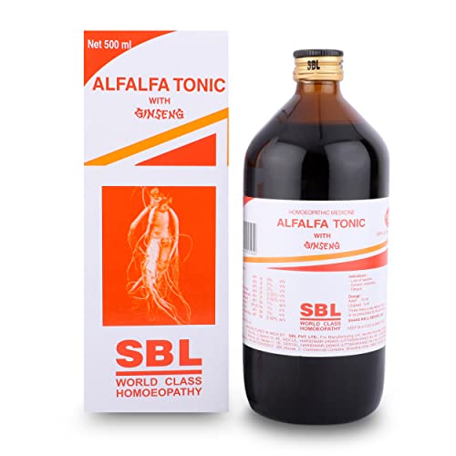 Image of SBL's Alfalfa Tonic with Ginseng - 500 ML |Pack Of 1|