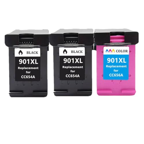 Cartouche 901xl compatible résolvant les pannes d'encre sur Officejet J4580