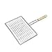 Barbecook Grille barbecue élastique 40x 28 cm, Acier Chromé/Bouleau FSC