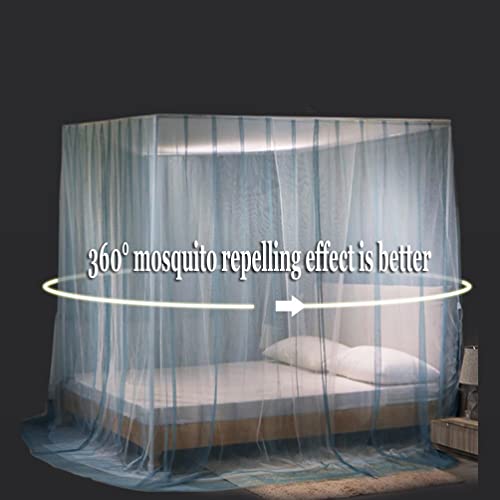 Moustiquaire de lit rose pour décorer une chambre double - 3