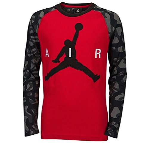 Jordan Big Boys' AJ 23 Jumbo Ele Long Sleeve Top