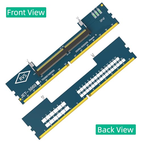 Adaptateur SO DDR5 vers DDR5-U DIMM avec 600 slots de contact pour analyse