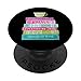 Funny Jane Austen Book Stack Tea Fans littéraire vintage PopSockets PopGrip Interchangeable