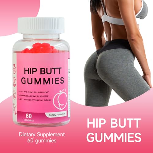Laicuherb Hip Butt Enhancer Gummies For Butt Growth And Hips, Booty Gummies For Bigger Butt Fast, Booty Curvy Body Gummies Weight Gainer For Women Workout Enhancement thumb #1