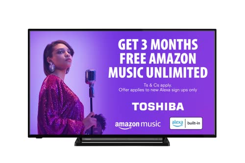 Toshiba 43UK3C63DB TV 109.2 cm (43") 4K Ultra HD Smart TV Wi-Fi Black