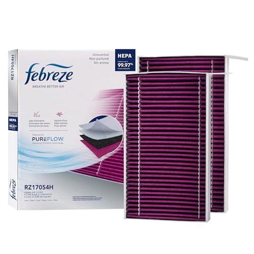 Febreze Odor Control HEPA Cabin Air Filter by PUREFLOW RZ17054H Fits 2020-2027 Tesla Y; 2017-2026 3