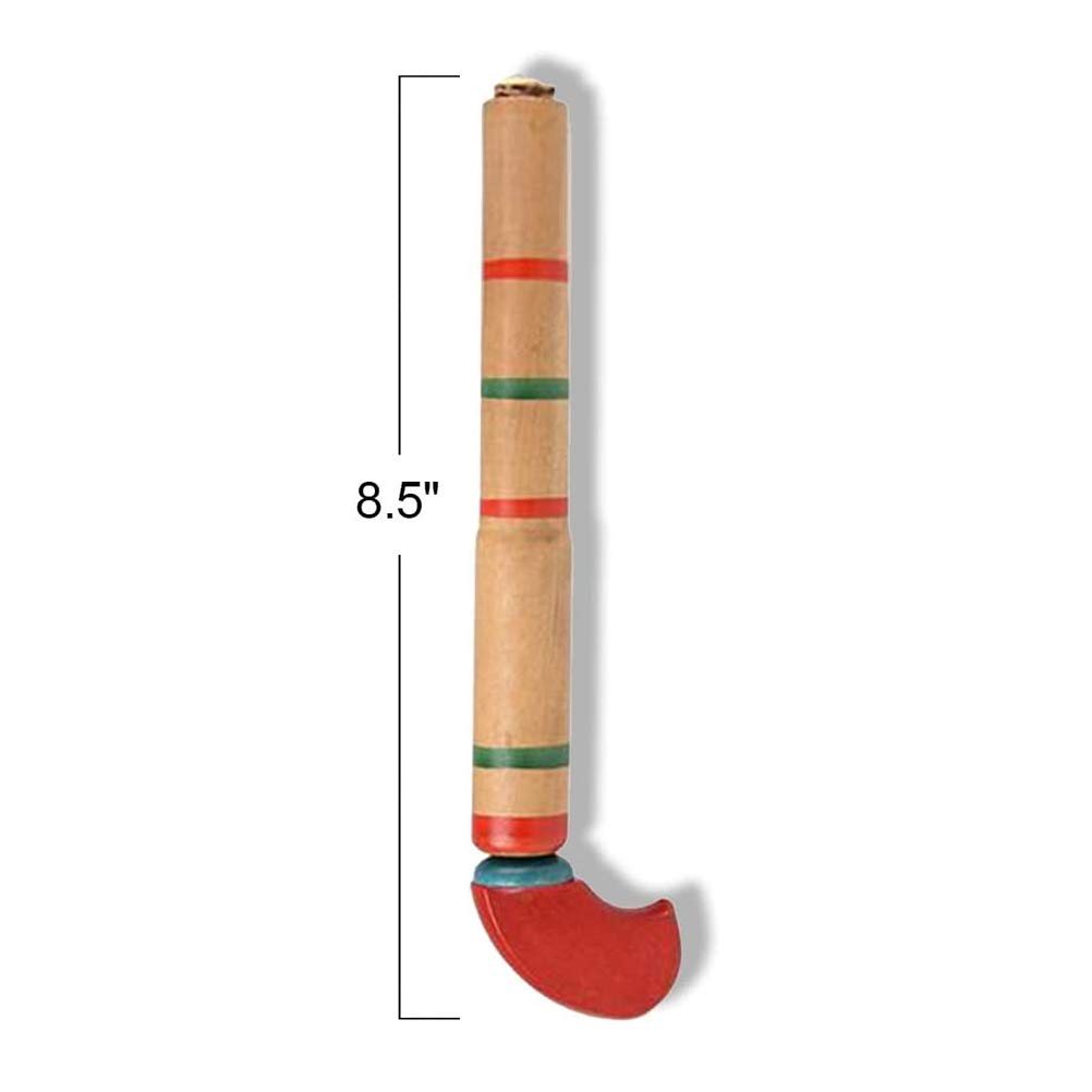 2PCS Wooden Guns Toy Wood Cork Toys with Pump Action Handle Outdoor Play Toys for Children (2pcs) - Image 2