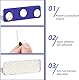 Magnet Namensschild, 20 Stück Namensschild Magnet, Namensschilder für kleidung, Magnet Namensschilder für kleidung Ausweishalter, name tag mit 3-Punkt Selbstklebende Magnet