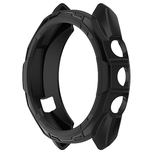 LICHIFIT Garmin(ガーミン) Approach S70用保護ケース 42MM カバー TPU スマートウォッチカバー 脱着簡単 耐衝撃 傷防止軽量 おしゃれ アクセサリー (ブラック)