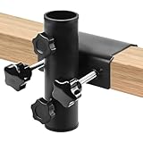 SI SEN Sonnenschirmhalter Balkongeländer,Sonnenschirm Halterung Balkon...