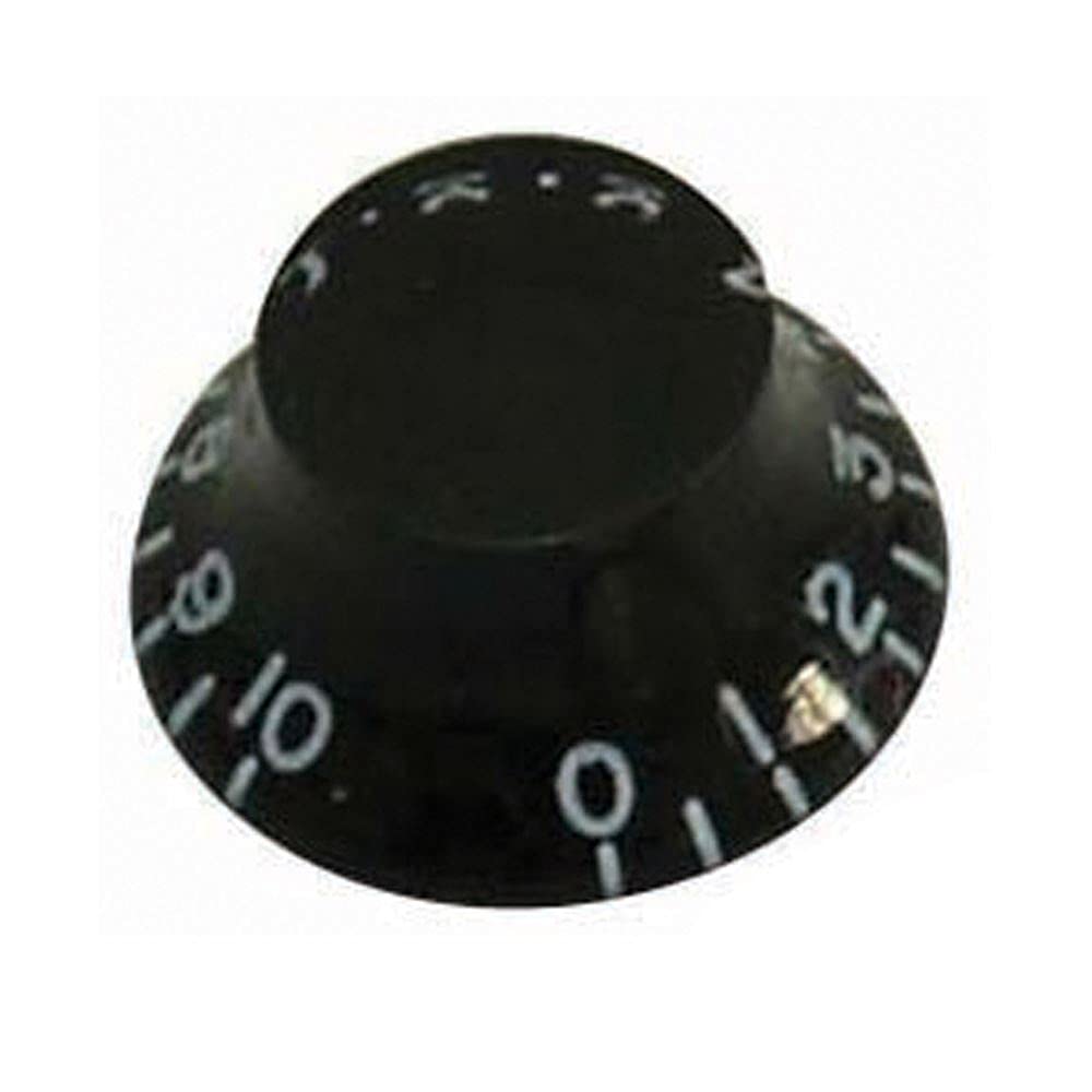 GT CONTROL KNOBS- BLACK SET4/KB160