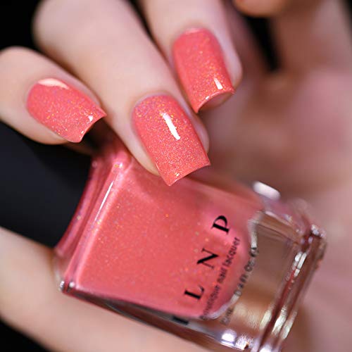 Image of ILNP Riley - Coral Shimmer Holographic Nail Polish