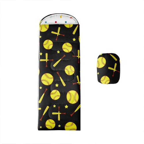 Bolsa de Dormir Feelyou para Niños y Niñas, Caliente para Camping en Clima Fresco miniatura 1