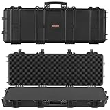 VEVOR Étui Rigide pour Fusil 102 cm, Mallette pour Armes Longues avec Mousses Prédécoup...