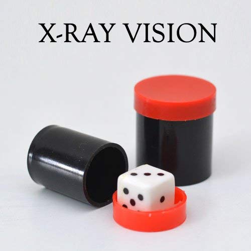 MilesMagicMagician's X-Ray Vision Gimmick Mind Prediction Dice Number Illusion Mentalist Real Magic Trick