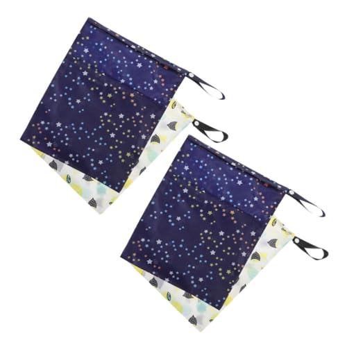 4pezzi Sacchetti Impermeabili Per Abbigliamento Bagnato e Asciutto Borse Riutilizzabili Per Conservazione Pannolini Per Yoga e Piscina