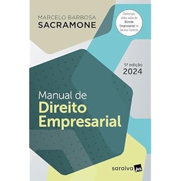 Capa do livro Manual de Direito Empresarial - 5ª edição 2024