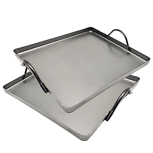 Teglia Da Forno Con Griglia Acciaio Inox - 35cm, Per Arrosti, Carne, Pesce, Verdure