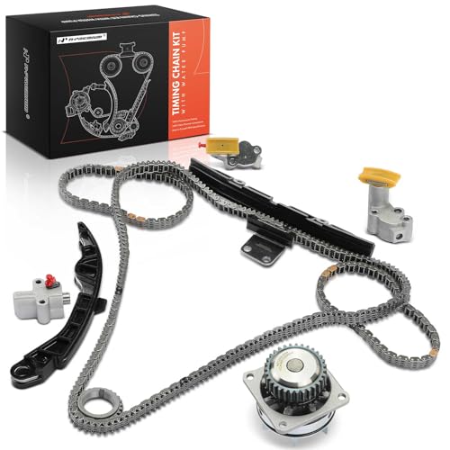 A-Premium Engine Timing Chain Kit with Water Pump & Sprocket & Tensioner & Guide Compatible with Nissan Murano 2013, Maxima 2009-2014 & Infiniti G25 2011-2012, 2.5L 3.5L