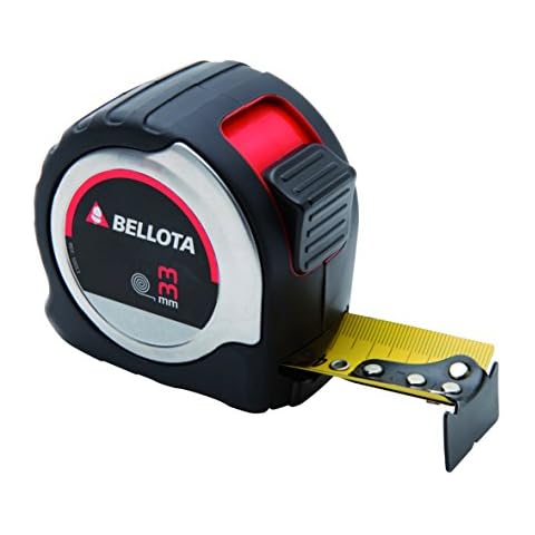 Bellota 50013-8 BL - Flexómetro con Carcasa Bimaterial Antideslizante Cover