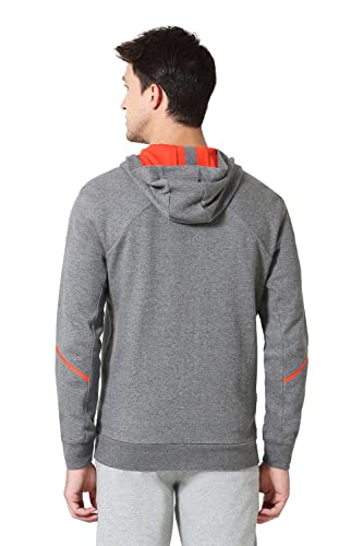 Image of Van Heusen Men Cotton Blend Hooded Neck Sweatshirt