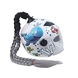 Helm Pferdeschwanz Dual Pigtails Twist Braids Haar mit Saugnapf Bogen für Motorrad Fahrrad Motorrad Motocross Off Road Fahrrad Radfahren Biker Fahrer Skateboarding Roller Kostüm Cosplay (Schwarz Grau)