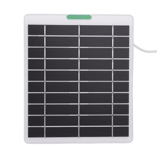 Cargador de Panel Solar de 5W Monocristalino Compacto para Cámara Exterior 3