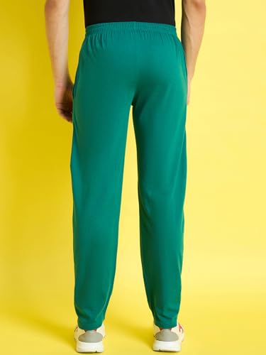Image of bearbrother Men's Regular Fit Solid Trackpants