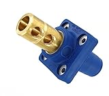 Leviton 16-series Verjüngung Nase – 90 ° – Buchse Panel-Parkbucht – cam-type Connector, blau, 16R22-UB