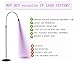 12W UV Lash Light with Foot Pedal, Lash Lamp for Eyelash Extension Grafting Eyebrow Beauty Salon, Lash floor Lamp for Eyelash Tech, Rapid Dry in 2 Seconds, Adjustable Angle and Light Spot Size, White