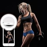 Selfie Ring Light, Eleist Rechargeable 36 LED Ring Light for Camera Selfie Ring Flash Fill Light for iPhone 7/7 Plus/6S Plus/6S/5S Galaxy S7/S7 Edge/S6/S6 Night Light Closet Light (White)