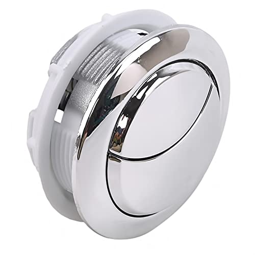 Bouton poussoir de chasse d'eau pour toilettes - Double bouton poussoir pour réservoir d'eau de toilette - 38 mm de long
