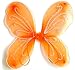 Alas de mariposa - accesorio de disfraz - disfraz - carnaval - halloween - teatro - hada - naranja - niña - 3-7 años - idea de regalo para cumpleaños