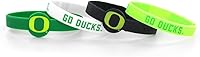 Vista 1 de aminco NCAA unisex-adult Silicone Bracelet (4-Pack)