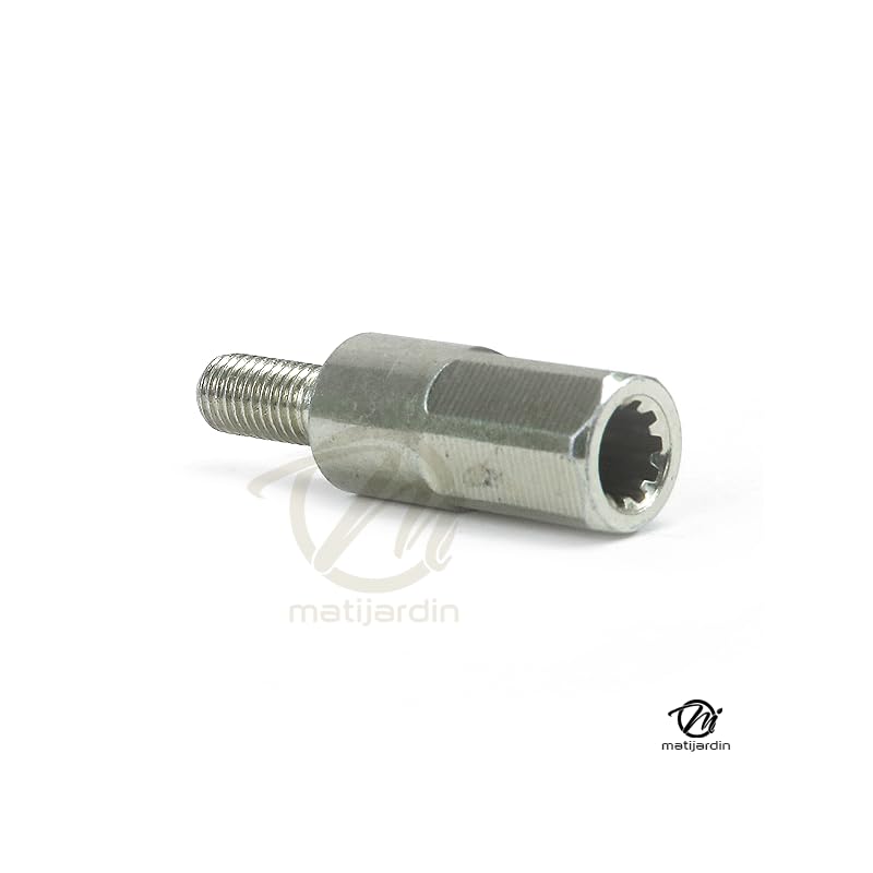 Matijardin - Renvoi d'angle universel débroussailleuse + Adaptateur 10 cannelures