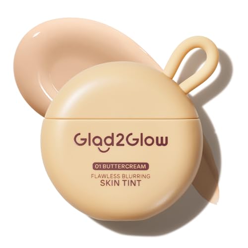 Image of Flawless Blurring Skin Tint, Buildable Medium Coverage, Squalane Hydrating, 12HR Oil Control Long Lasting, Lightweight Non-Cakey Makeup, Diverse Skin Tones (01 Buttercream)