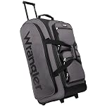 Wrangler 30" Wesley Rolling Duffel Bag, Charcoal, Large 30-Inch, Wesley Rolling Duffel Bag