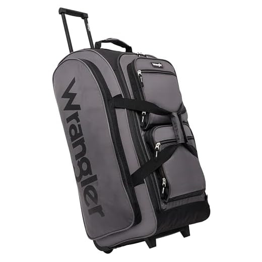 30" Wrangler Rolling Duffel Bag