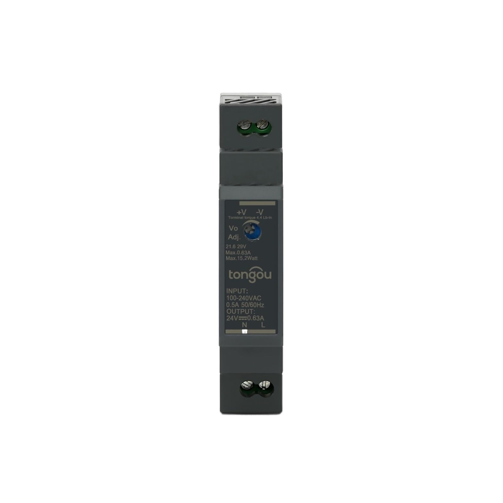 YFHGULBTK 15W 30W 60W 5V 12V 24V 48V 85-264VAC-120-370VDC Single Output DIN Rail Power Supply(12V-30W)