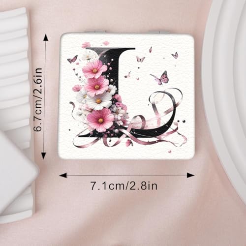 Espejo de Maquillaje Portátil Doble Cara Plegable miniatura 4